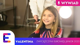 Valentina Eurowizja Junior 2020  jakie były jej pierwsze chwile po zwycięstwie [upl. by Malchy]