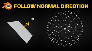 Animating Instances in NORMAL DIRECTION in Blender  Geometry Nodes [upl. by Niajneb868]