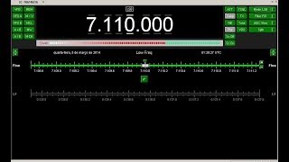 IC706MK2GHRD scan 40mts [upl. by Irakab738]