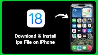 How to Install iPa File on iPhone iOS 18 [upl. by Ahsratal952]