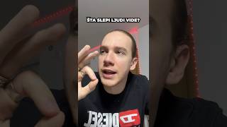 ŠTA SLEPI LJUDI VIDE novi yt video sutra u 17h [upl. by Neelasor326]