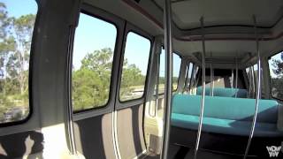 2D Epcot Monorail to the Transportation and Ticket Center [upl. by Okimat619]