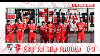 Pro PatriaPadova 03 Highlights  23° Giornata Serie C 20222023 [upl. by Norrehs]