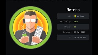 HackTheBox  Retired machines  Netmon walkthrough [upl. by Eesak]