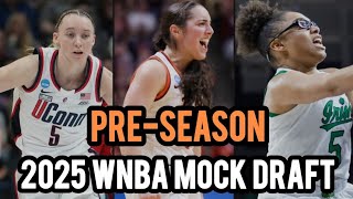 The 2025 WNBA Mock Draft Part 2 Analysis amp Team Breakdowns [upl. by Marion970]