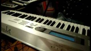 Korg x50 vs Triton LE [upl. by Awe263]