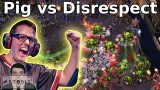 Money Fungal  Pig vs Disrespect  Bo3 StarCraft 2 [upl. by Agathy]