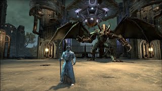 ESO Veteran Asylum Sanctorium Warden Healer POV [upl. by Lawley]