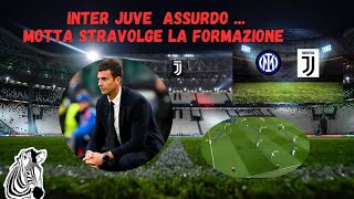 Juve a Milano con una formazione  inaspettata  farà bene Motta [upl. by Tatianna692]