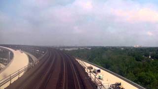 Crossing the Huey P Long Bridge on Amtraks Sunset Limited [upl. by Audy620]