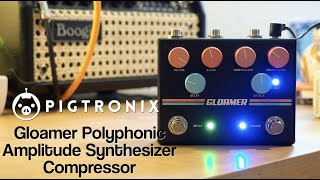 Pigtronix Gloamer Polyphonic Amplitude Synthesizer Compressor [upl. by Nawuq]