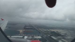 A320 avianca very bad landing on miami like ryanair [upl. by Akiam]