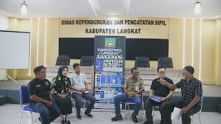 CAKAP CAKAP DENGAN KADIS DUKCAPIL LANGKAT [upl. by Sinai267]