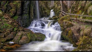 Die Menzenschwander Wasserfälle im Frühling [upl. by Charmine]