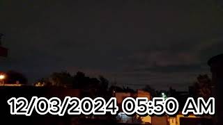 Tormenta electrica viral 12032024 0550 AM videos viral badweather [upl. by Magdau]