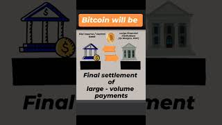 Bitcoin For Final Settlement of Large  Volume Payments Between Central Banks amp Large Institutions [upl. by Leonerd]