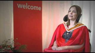 Hilary Lister honorary doctor of Staffordshire University [upl. by Asilim]