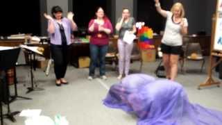 Rob Amchin—Cinquain quotBugsquot non rhythmic poem—Baker University Orff Level III 2013 [upl. by Atrim552]