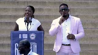 LDFs Janai Nelson speaks at 2023 March on Washington [upl. by Ettennal]