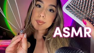 ASMR Latina Mom Puts You To Sleep Stress Relief Real Hair Sounds [upl. by Elli643]