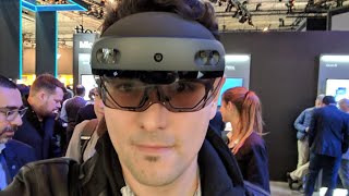 MWC19 HoloLens 2  How Good Does Hologram Interaction Actually Work Bentley Demo [upl. by Le438]