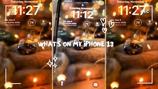 What’s on my IPhone 13 2024 [upl. by Warrin962]