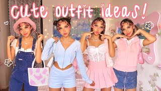 CUTE OUTFIT IDEAS 2021 what ive been wearing recently [upl. by Evol]