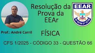 EEAr CFS 12025 QUESTÃO 66 [upl. by Illoh]