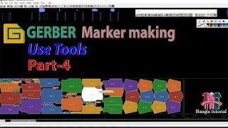 Gerber software marker Making tools part 4 [upl. by Nolyarb]