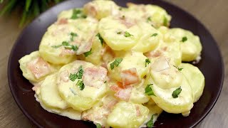 Ein einfaches Rezept für cremige Kartoffeln in der Pfanne Schnell und lecker [upl. by Sedruol]