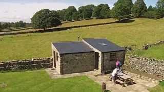 Leekworth Camping Lodge Teesdale Durham Dales camping pod teesdale self catering teesdale [upl. by Annasus]