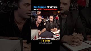 Joe Rogan’s First Time Commentating on UFC ufc shorts [upl. by Allayne444]