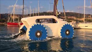 Amphibious car all terrain vehicle ALLDRIVE [upl. by Hi]