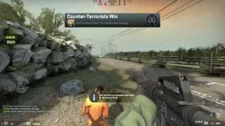 Counter Strike Global Offensive Gameplay PC New Update 1482013 got a New Weapons M4A1 and USP [upl. by Anaek802]