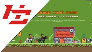 YENİ TELEGRAM AİRDROP P2E PROJE PİXELS TARZI FARM OYUNU l tFarm [upl. by Anihtyc711]