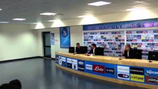 Conferenza Walter Mazzarri prima di Napoli  Sampdoria [upl. by Levins]