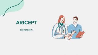 Aricept donepezil  Drug Rx Information [upl. by Ytsanyd]