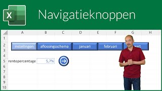 Navigatieknoppen in Excel [upl. by Jung]