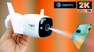 TP Link Tapo C325WB 2K Outdoor CCTV Security Camera Unboxing And Full Review  BR Tech Films [upl. by Tamas173]