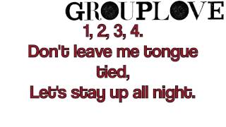 Grouplove  Tongue Tied Lyrics [upl. by Eeladnerb]