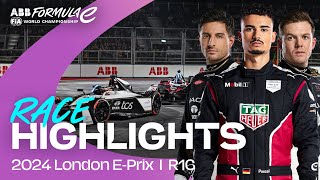 Champions CROWNED in the Season Finale 👑🏆  Round 16 Hankook London EPrix Race Highlights [upl. by Sille]