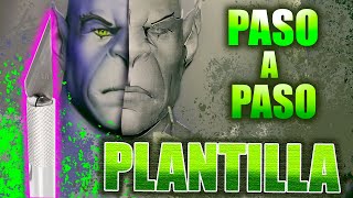 recorte de plantilla paso a paso [upl. by Jenne]