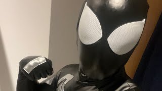 Herostime PU leather Symbiote suit review [upl. by Uile416]