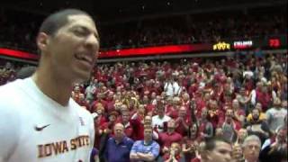 Royce White Game Winner vs Kansas State amp Celebration [upl. by Fanchie73]