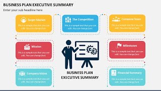 Business Plan Executive Summary Animated PPT Slides [upl. by Tiersten]