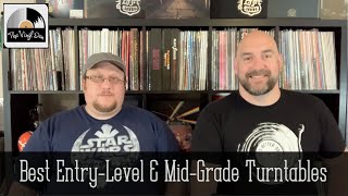 Best EntryLevel amp MidGrade Turntables 2021 [upl. by Ahselef645]