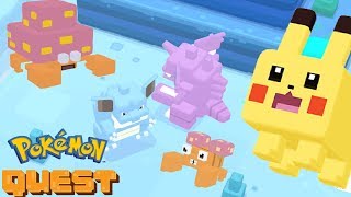 Pokémon Quest 100 Levels Pokémon Colem and Poison Paras Battle Fight Boss NidoQueen and NidoKing [upl. by Han751]