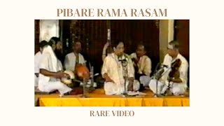 Pibare Rama Rasam  Ahir Bhairav  Dr M Balamuralikrishna  MSG  Guru Karaikudi R Mani [upl. by Neelcaj385]