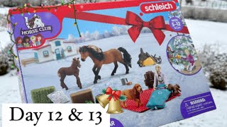 Schleich Horse Club Advent Calendar 2023  Day 12 amp 13 [upl. by Roth]