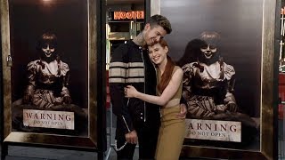 Madelaine Petsch and Travis Mills quotAnnabelle Creationquot Premiere in Los Angeles [upl. by Mortensen]